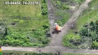 Russian Tank Near Yahidne, Kharkiv Destroyed