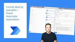 Format data by examples - Power Automate expressions