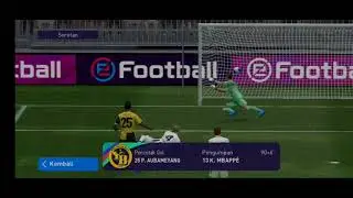 KNUCKLE SHOOT P. AUBAMEYANG FT K. MBAPPE - PES MOBILE 2021