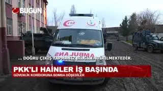 PKK'DAN GÜVENLİK KORİDORUNA HAİN TUZAK