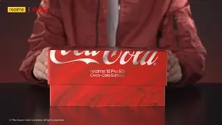 OFFICIAL ASMR Unboxing of realme's 10 Pro 5G Coca-Cola Edition