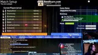 osu! Niko gets banned on stream (Doomsday stream)