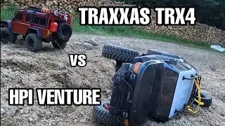 Traxxas Trx 4 Vs Hpi Venture Toyota Fj Crawler