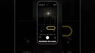 Capture the moon with your iPhone! 😱🌙 #iphonecamera #iphonephotography #moon #phototips #iphonetips
