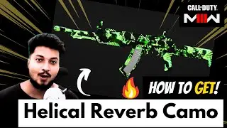 How to unlock the Helical Reverb Camo in MW3 & warzone #modernwarfare3 || by borntoplaygames