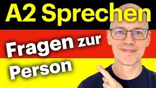 A2 Speaking Exam Part 1. Learn German.