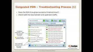 Troubleshooting of Low Throughput on GPON