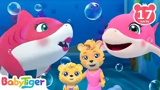 Baby Shark🦈 + More Animals Kids Songs & Nursery Rhymes | Educational Songs | BabyTiger