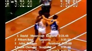 Moorcroft/Bayi:1500m.1978 Commonwealth Games,Edmonton