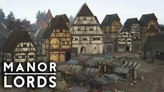 Manor Lords Gameplay - Upgrading Our Medieval Town - Part 4