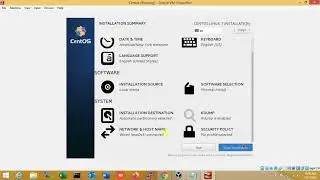 CentOS installation on Virtualbox with in 5minute