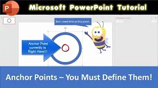 How and Why to Define Anchor Point in PowerPoint Tutorial?