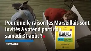 Pour quelle raison les Marseillais sont invités à voter à partir samedi 31 août ?