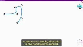 Flutter custompaint basics: Drawing lines and curve part 2 | QuadraticBezierCurve