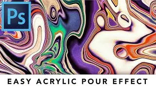 How To: Acrylic Marble Effect for Photoshop Tutorial