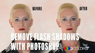 How to Remove Flash Shadows with Photoshop