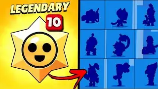 I opened 10 Legendary Starr Drops | Brawl Stars