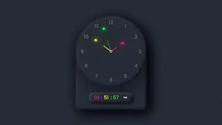 Work on designing analog and digital clocks using Html CSS and Js