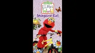 Elmo's World: Springtime Fun (2002 VHS)