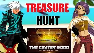 AQW For The Crater Good Quest Guide! FREE GROUND RUNE + House Item! | Treasure Hunt