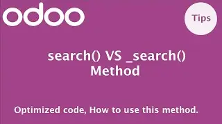 Difference between search vs  _search method in Odoo | Odoo ORM Methods | Odoo Recordset Operations