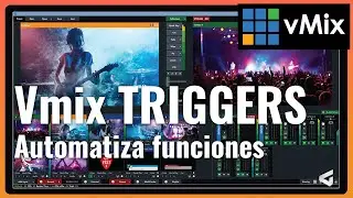 TRIGGER en VMIX - Acciones Automáticas 🎥 🎊🔫 [ Tutorial Español para principiantes]