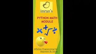 Python Math Module | Python for Beginners