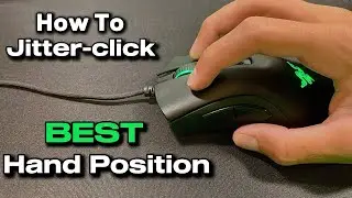 How To Jitter-click | BEST Hand Position | *UPDATED* 2024 Version