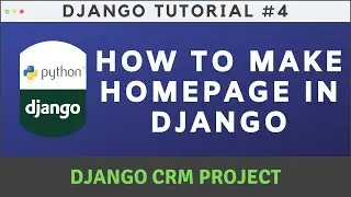 How to Create Home Page In Django Project