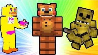 МАЙНКРАФТ МОД АРМИЯ АНИМАТРОНИКОВ || MINECRAFT MOD FNAF