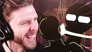 STICKMAN VS BENDY AND THE DARK REVIVAL CHAPTER 1 REACTION!