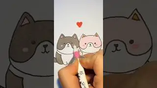 How to draw cute cats 🐈 🐈‍⬛ 🐱 😻