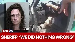 Body cam: Woman steals Florida deputys patrol car in seconds