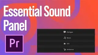 Repair Voice with the Essential Sound Panel - Premiere Pro TUTORIAL