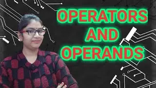 Operators and Operands with Arithmetic Operators || Operators || Operands || Arithmetic operators