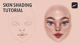 Skin Shading for Beginners in Procreate | Procreate Tutorial for Beginners