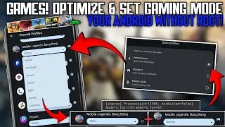 Mastering FPS Throttling for Optimized Android Gaming | Set Gaming Mode Your Games! NO ROOT!!