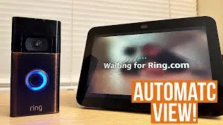 2023 Echo Show 8 & Ring Doorbell - Auto view!