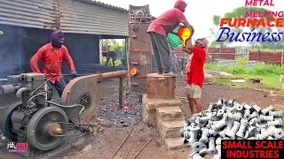 Wondrous Manufacturing of Grooves v Belt Pulley | How to Make by Casting in Broad Factory Industries