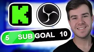 How To Set Up Kick Follower/Sub Goals✅