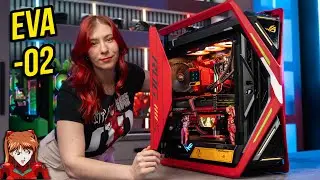 EPIC $7,000 Evangelion PC Build Time Lapse