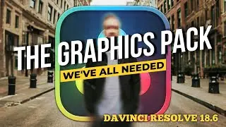 The Graphics Pack All Content Creators Need | Davinci Resolve 18.6 (Toko Graphics Pack 4.0 UPDATED)