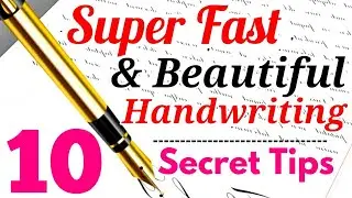 HOW TO IMPROVE YOUR HANDWRITING FAST? | 10  Best Tips for Beautiful Handwriting | With simple tricks