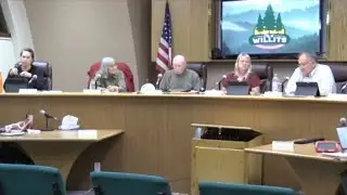 Willits City Council Meeting 9/25/2024.