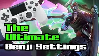 The BEST Genji Console Sensitivity, Binds and Gameplay (Overwatch 2 )