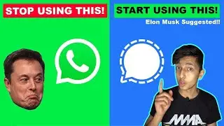 Best Messenger App - Stop Using WhatsApp in 2021 - Elon Musk Suggested