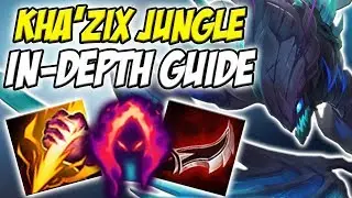 GUIDE ON HOW TO PLAY KHAZIX JUNGLE IN SEASON 8! INSANE CARRY POTENTIAL - League of Legends