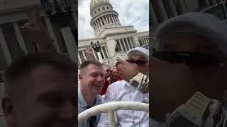 парад РЕТРО-АВТО и атмосфера в ГАВАНЕ 🇨🇺 #VINTAGE #CARS #parade and atmosphere in #HAVANA #Cuba