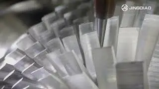 #EMO2019 Обработка лопаток импеллера на фрезерном пятиосевом станке с ЧПУ