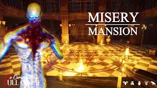 MISERY MANSION - Full Horror Game |1080p/60fps| 